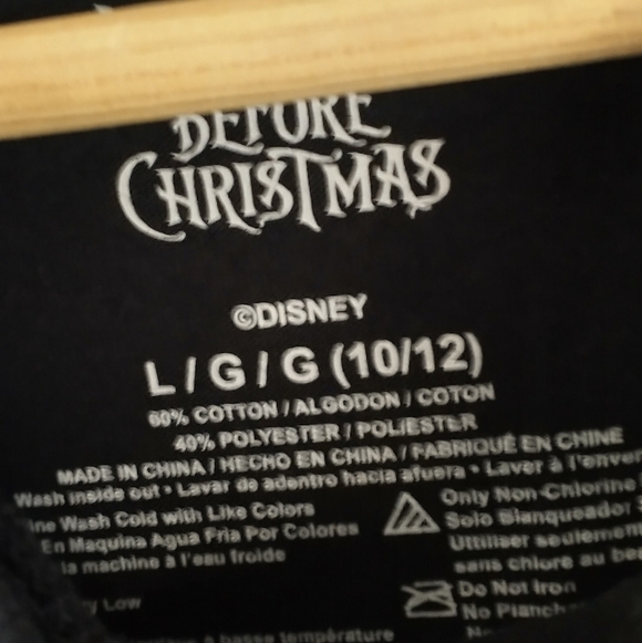 Nightmare Before Christmas T Shirt Size Large Halloween T Shirt - Picture 4 of 5